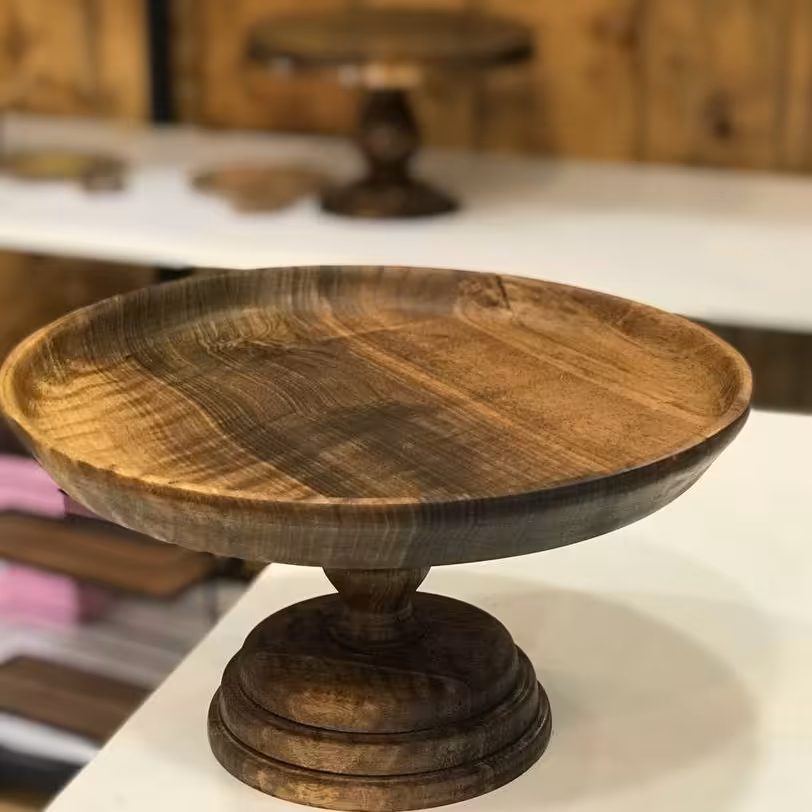 ظرف پذیرایی چوب گردو سیاه  ،آبگزیز شده