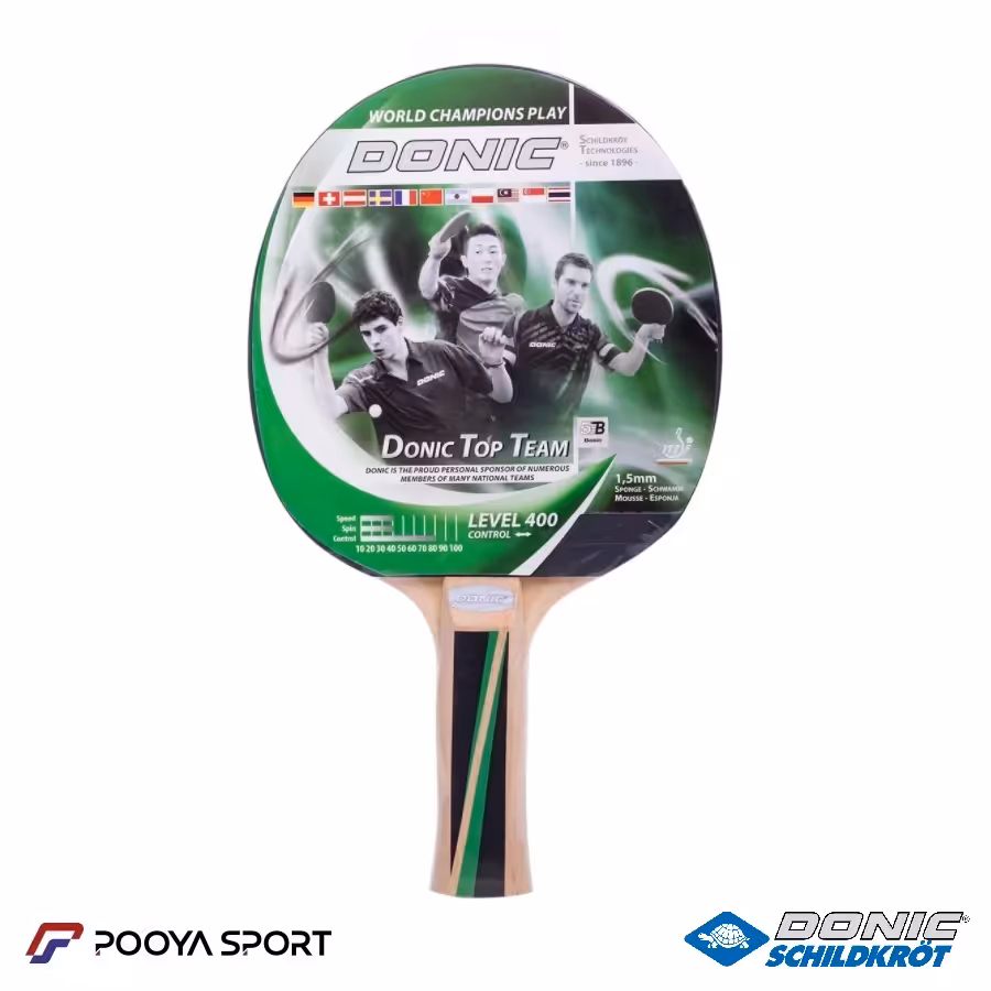 راکت پینگ پنگ دونیک مدل Top Team 400 اصل