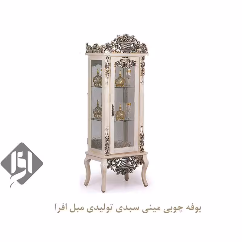 بوفه چوبی سبدی