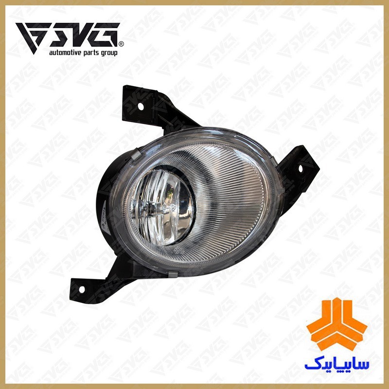 مجموعه چراغ مه شکن جلو راست تیبا ( درجه دو ) سایپا یدک