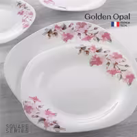سرویس غذاخوری گلدن اوپال 26 پارچه سارینا قالب square