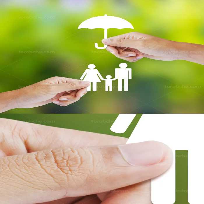 عکس مفهومی بیمه خانواده با کیفیت عالی - گرافیک با طعم تربچه