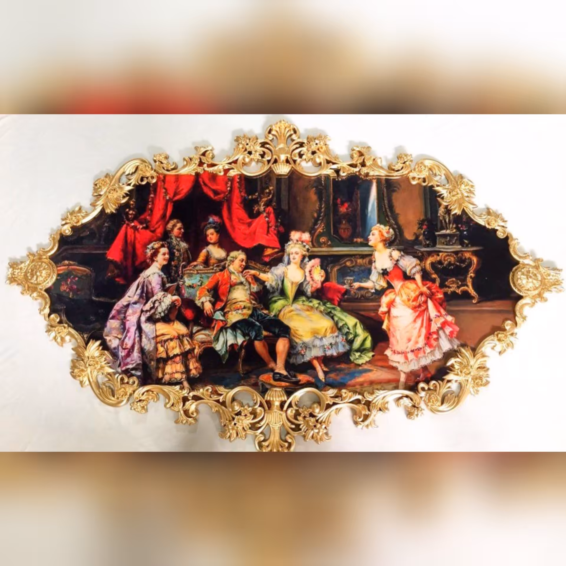 تابلو شومینه طرح سلطنتی  پسکرایه