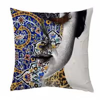 کاور کوسن کراس‌ماه طرح آنیما سایز 30 در 30 سانتیمتری کد c2031