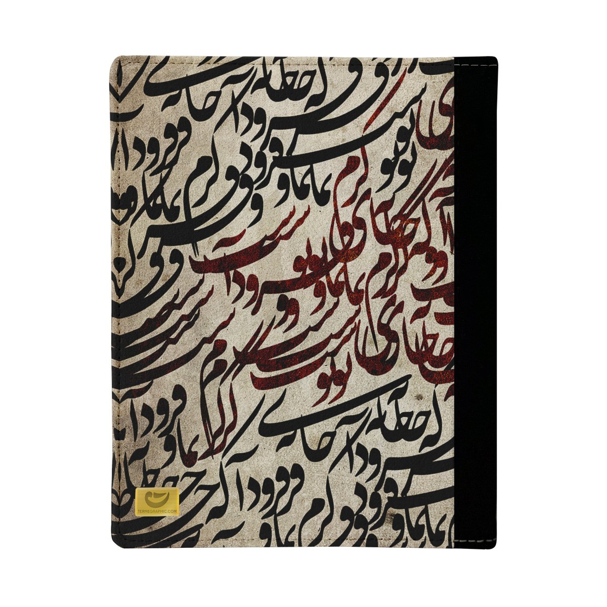 کلاسور پارچه ای طرح کرم نما کد trm162