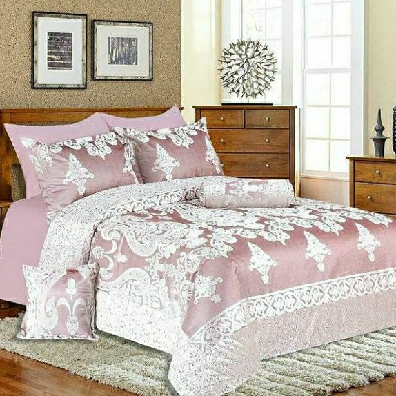 روتختی دونفره مخمل ژاکارد ترک