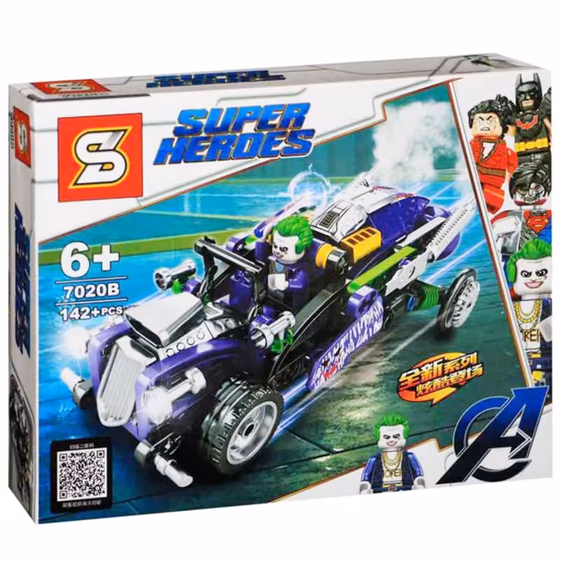 لگو ماشین قهرمانان جوکر کد 7020B