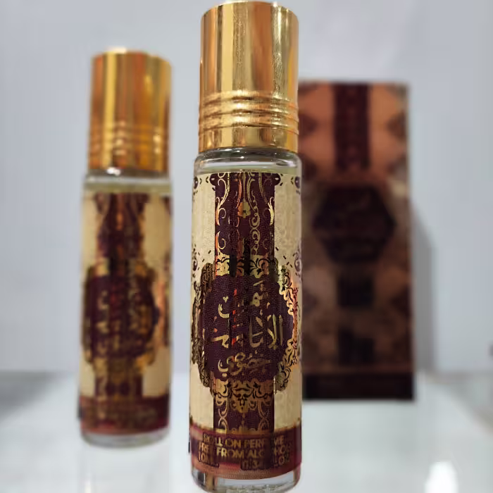 عطر شمس الامارات خصوصی برند ارض الزعفران،10میل، ساخت کشور امارات