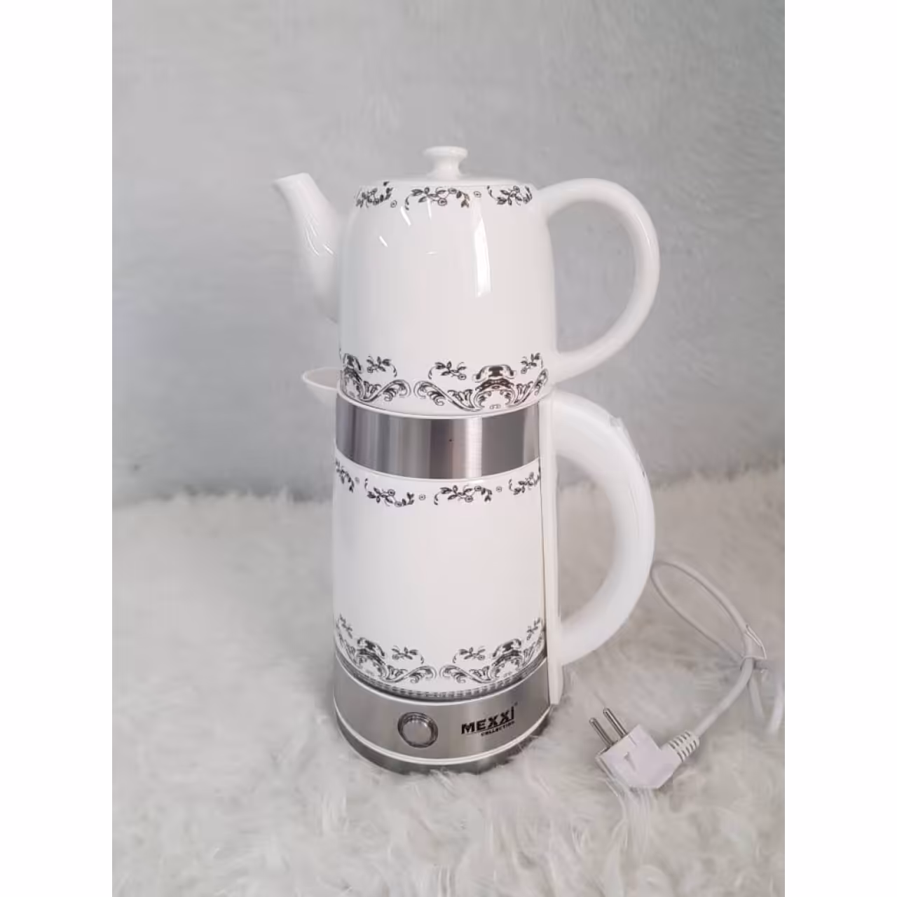 چای ساز روهمی سرامیکی برند مکسی مدل tmp-2pr