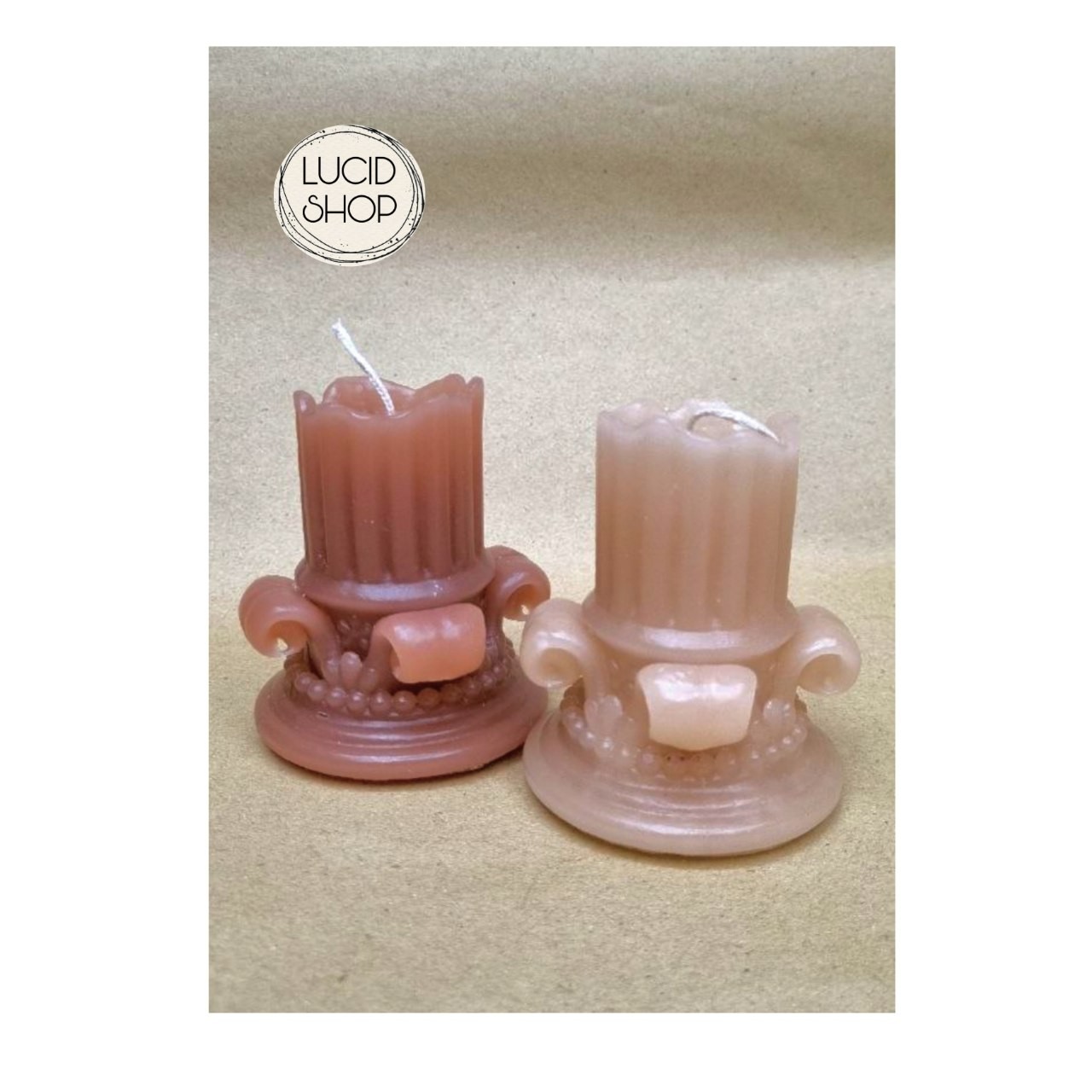 شمع ستون رومی شکسته