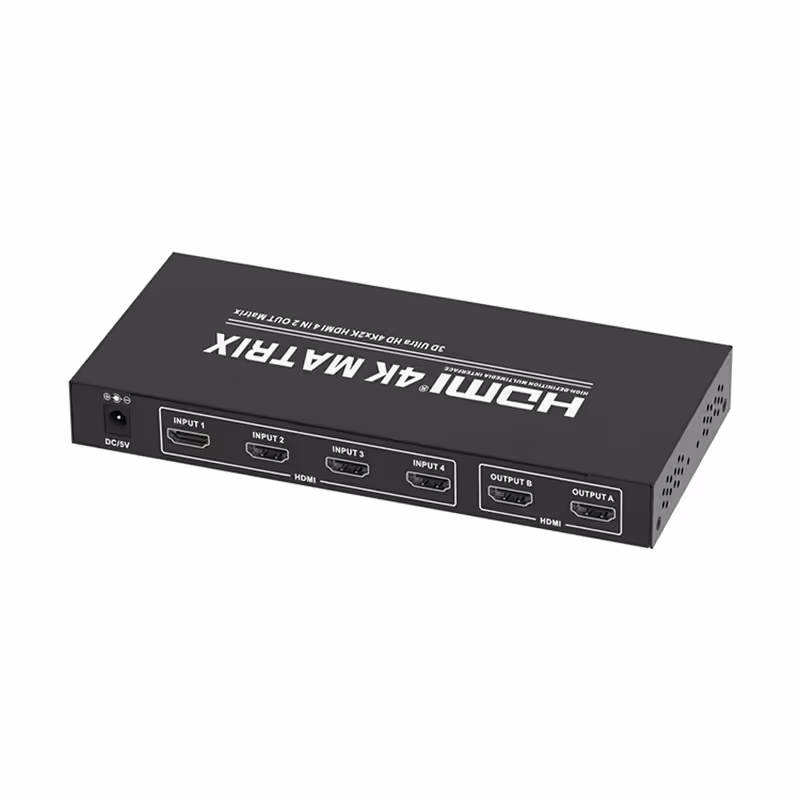 ماتریکس سوئیچ 2 در 4 HDMI تی سی تی TC-HMX-42
