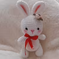 خرگوش آویز سر کلیدی 