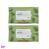 دستمال مرطوب بیول (Biol) مدل آلویه ورا مجموعه 2 عددی