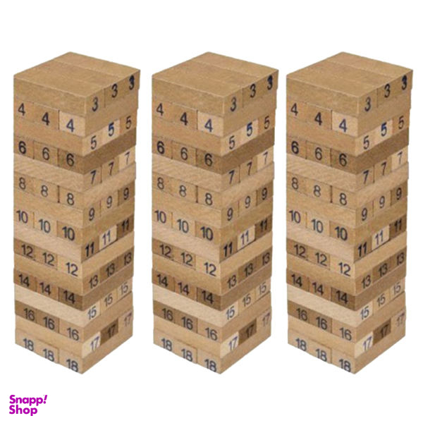 بازی فکری مدل برج هیجان کد MS7 بسته 3 عددی