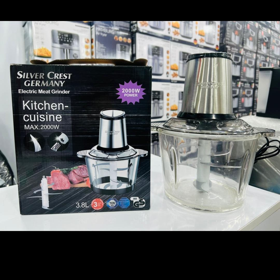 خردکن سیلورکرست 3.8 لیتری شش تیغه 2000 وات اصلی حک شده

