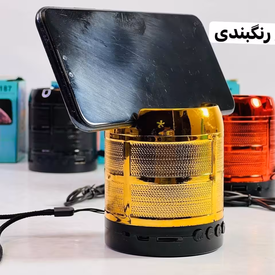 اسپیکر شارژری بلوتوثی مینی  قابل حمل مدل WJ-187BT