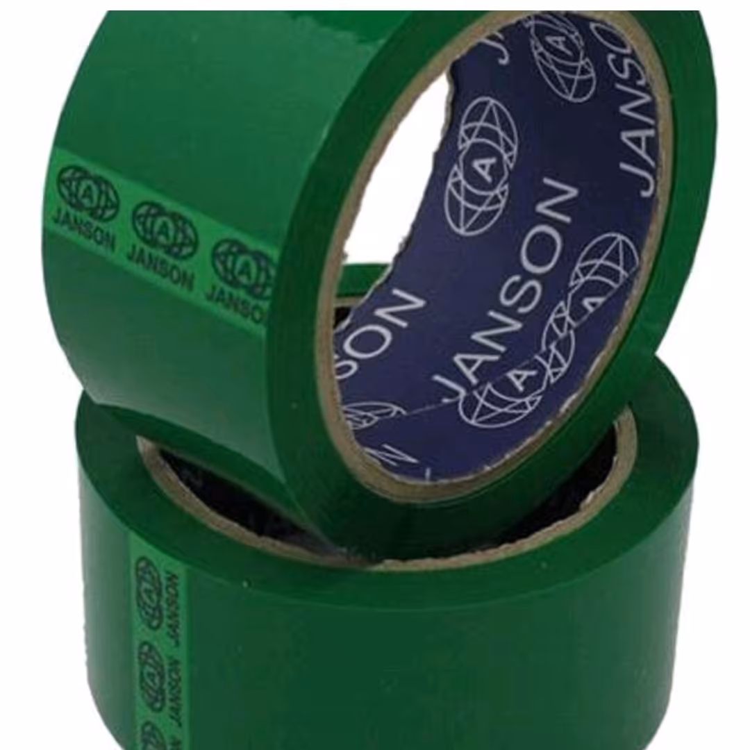 چسب 5سانت جانسون سبز90یارد