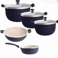 سرویس قابلمه 8 پارچه درب پیچی