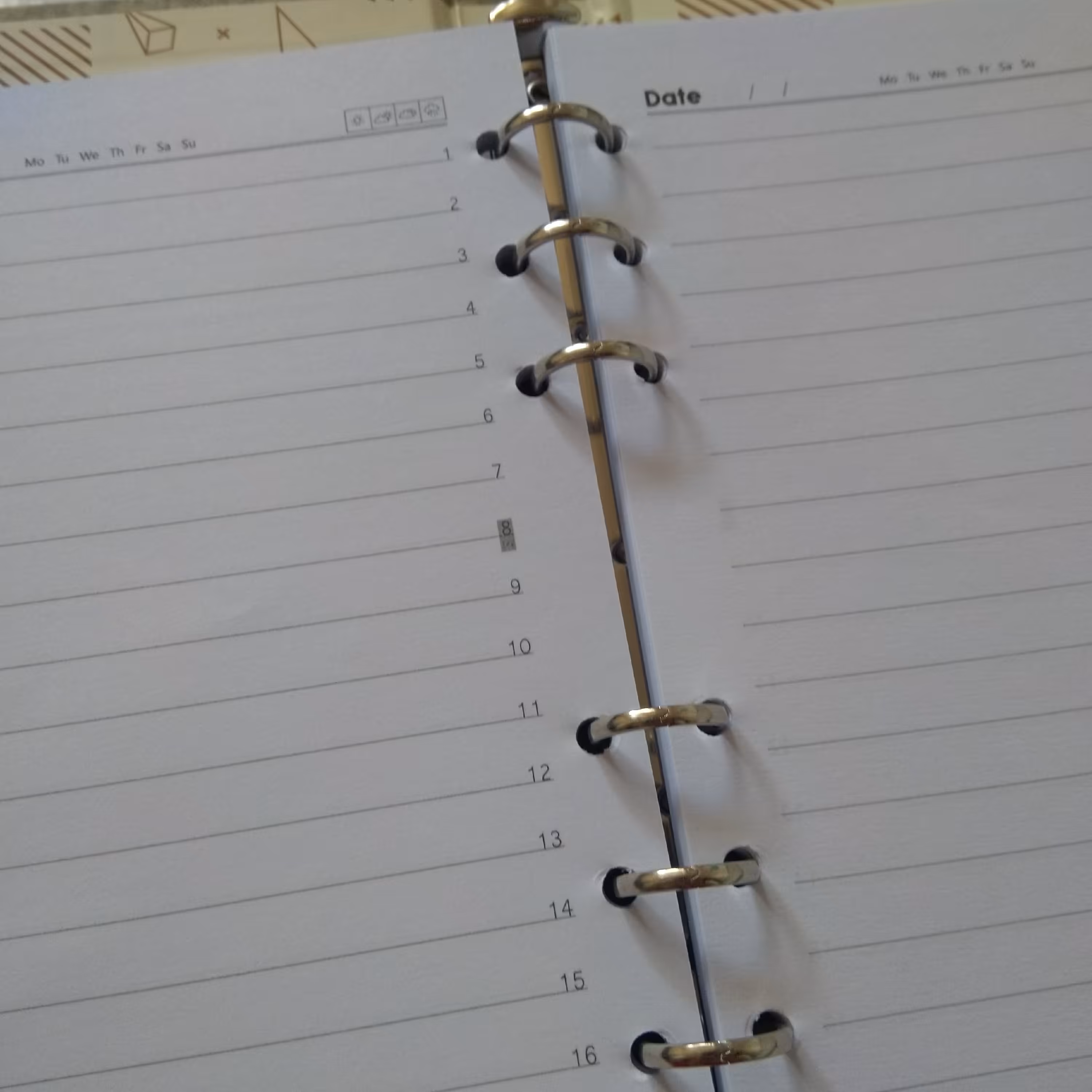 دفتر کلاسوری 6 حلقه مستر نوت