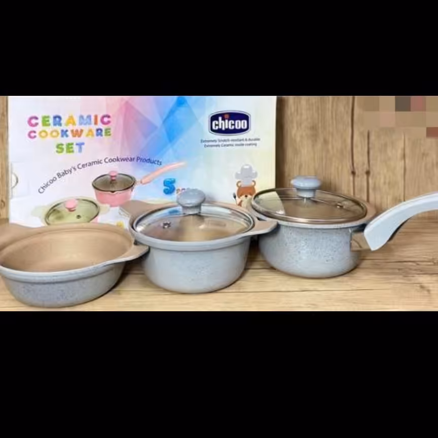 سرویس قابلمه چدن چیکو سایز 14 