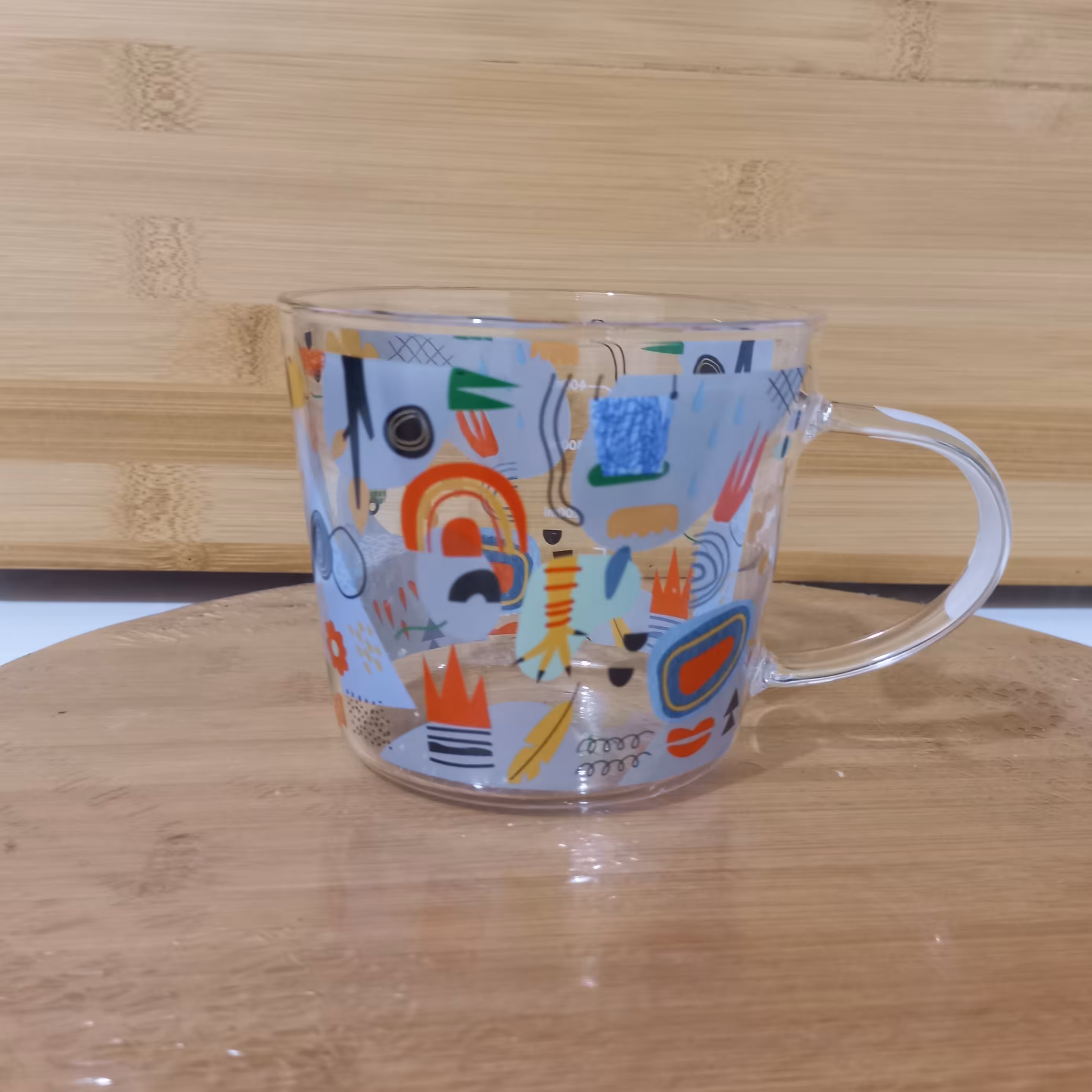 ماگ  پیرکس طرح دار400میل