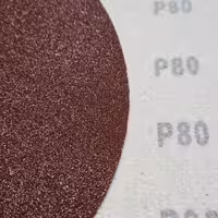 سمباده پشت کرکی 180 گرید 80سمباده گرد کرکدار بزرگ