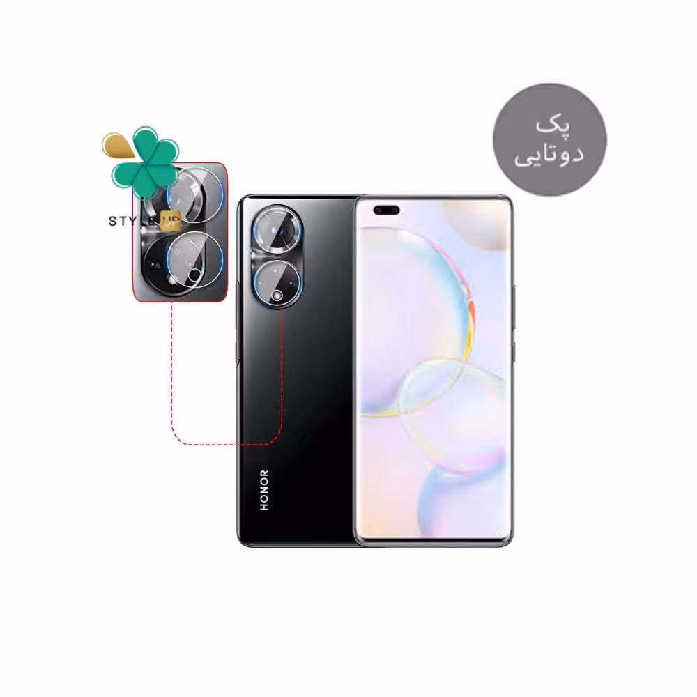پک دوتایی محافظ لنز نانو سرامیک گوشی هواوی Huawei Honor 50 Pro