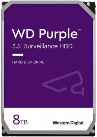هارد اینترنال 8 ترابایت وسترن دیجیتال مدل Surveillance Purple WD84PURZ