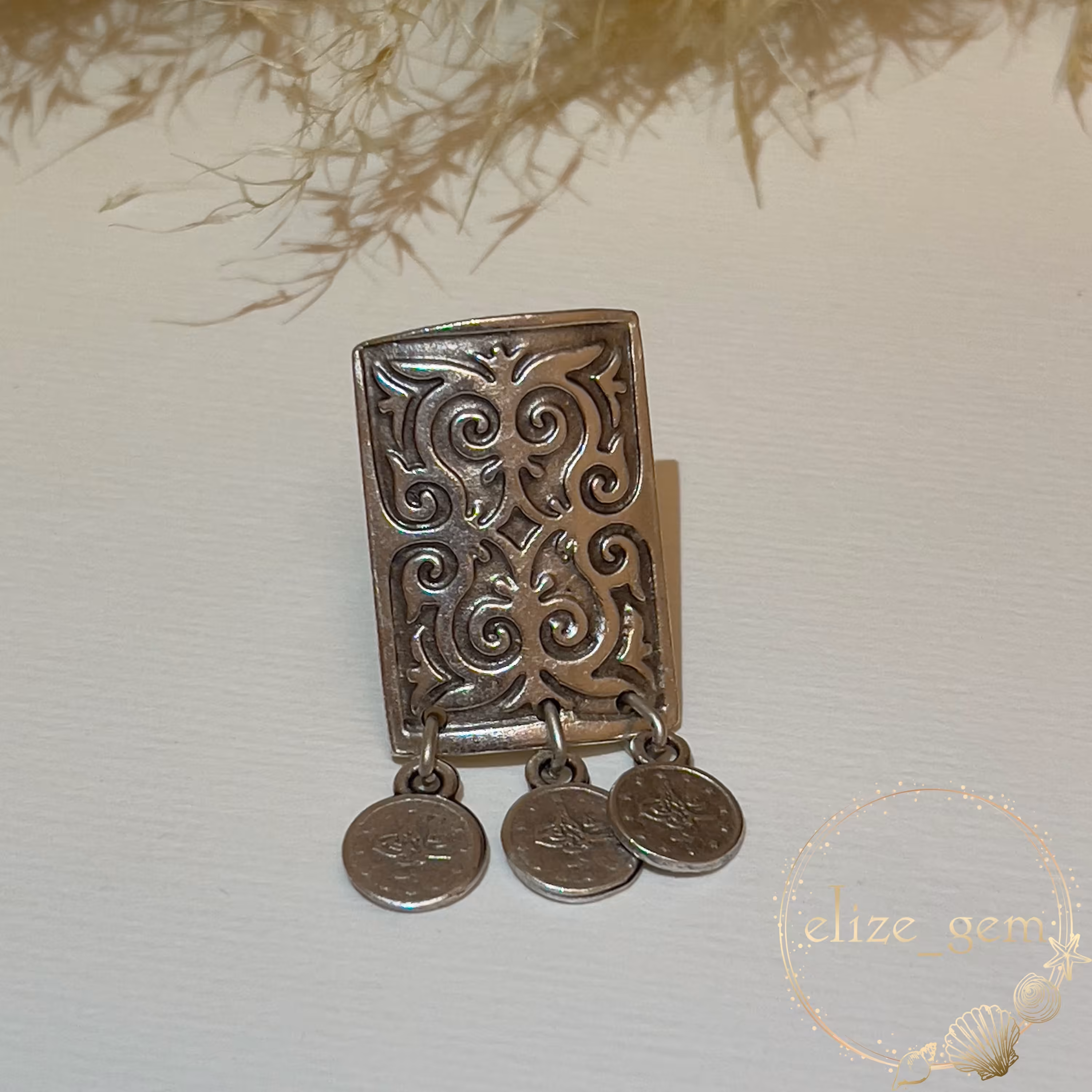 انگشتر ورشو سکه ای جغد کد 12