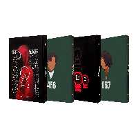 کلاسور 26 حلقه 100 برگ پديده نقش طرح Squid Game