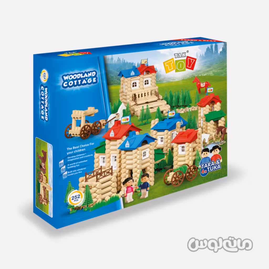 کلبه جنگلی 252 تکه تک توی

