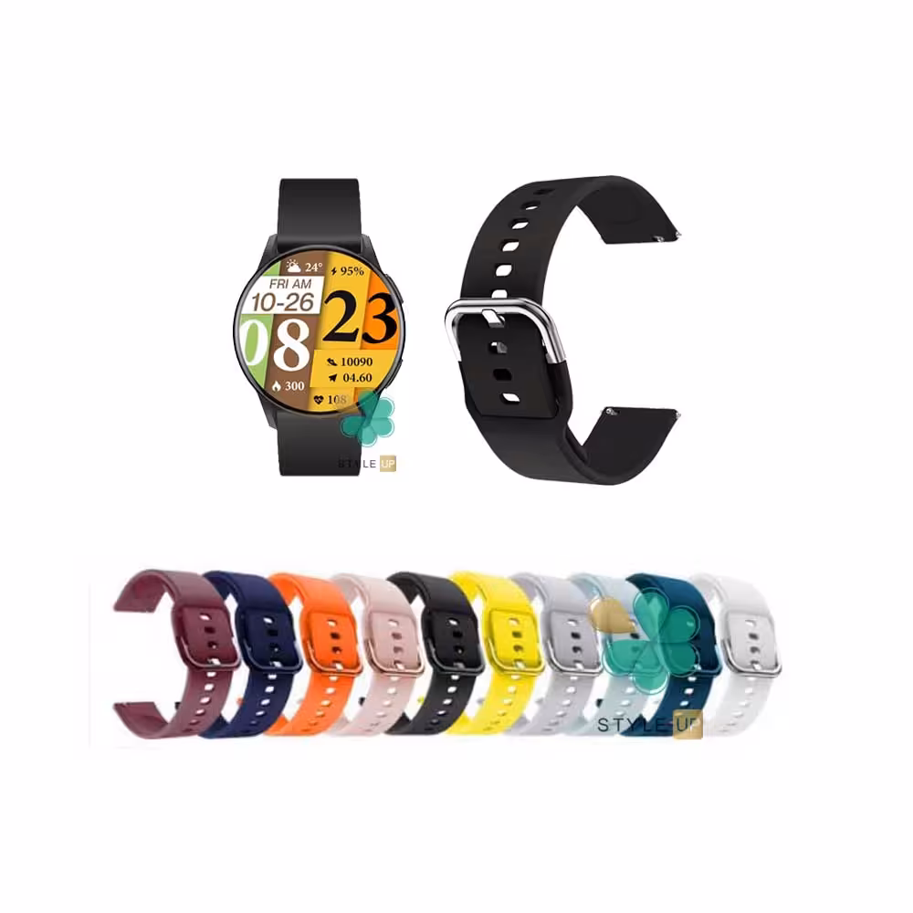 بند ساعت سیلیکونی نرم مناسب شیائومی Kieslect K11 Pro