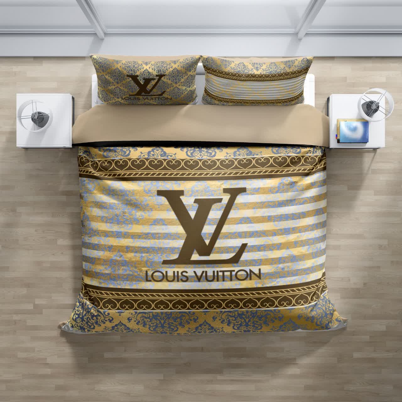 روتختی دو نفره طرح لوئیز ویتون (patina) 2نفره