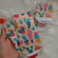 جوراب کاکتوسی فانتزی ساق کوتاه