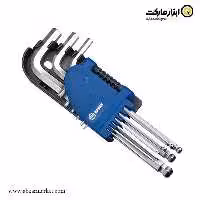 آچار آلن سر گرد بوهر کارتی فوق بلند 9 عددی مدل 2010239