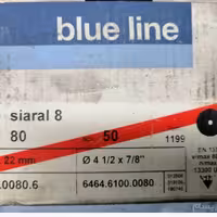 کاغذ سنباده گرد P80بلو لاین ساخت سوئیس بسته 50تایی 