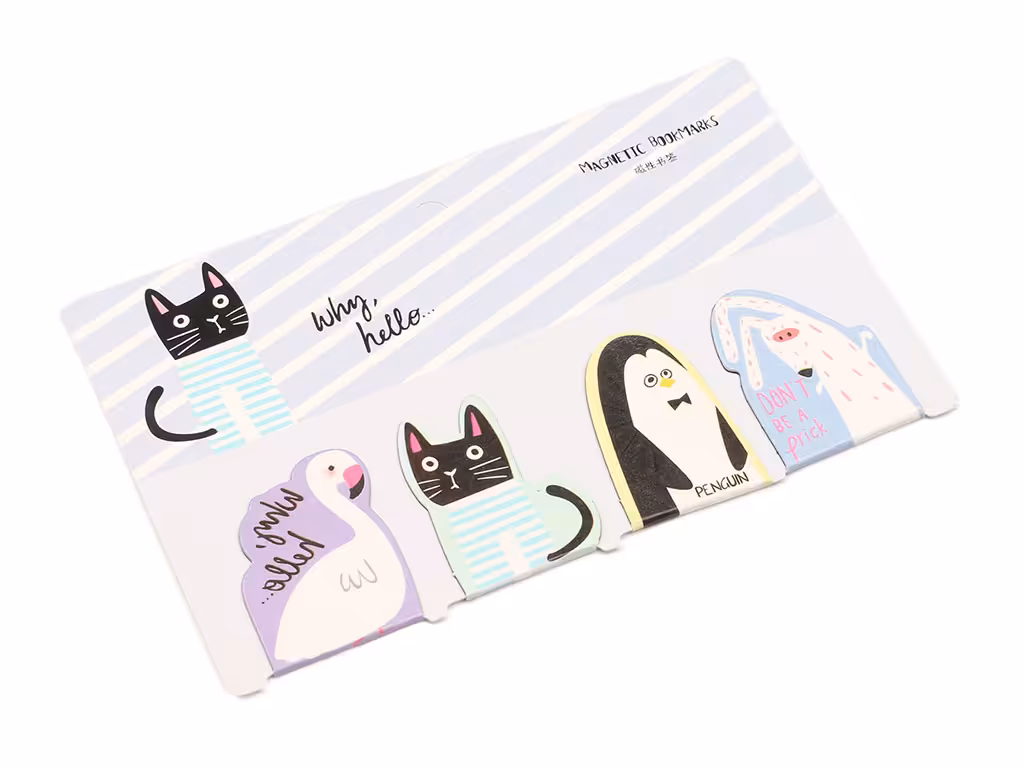 بوک مارک مگنتی فانتزی (4 عددی)