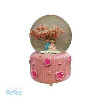 گوی برفی موزیکال طرح درخت شکوفه