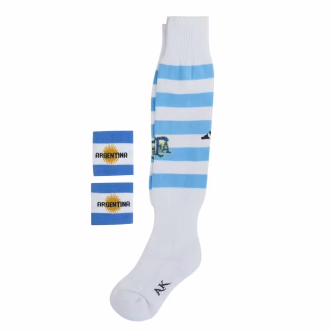 ست جوراب و مچ بند ورزشی مدل آرژانتین