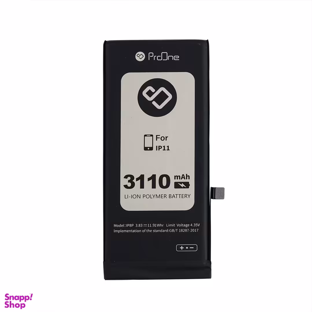باتری موبایل پرووان مدل 11 ظرفیت 3110 میلی آمپر ساعت مناسب برای گوشی موبایل اپل iPhone 11