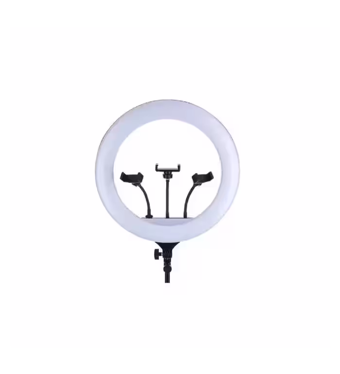 رینگ لایت 18 اینچ مدل YQ-460B (بدون پایه)