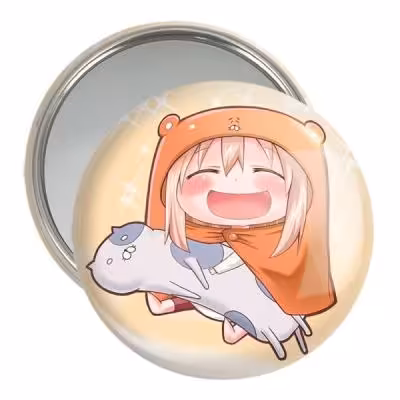 آینه جیبی خندالو مدل اومارو انیمه اوماروچان Umaru Chan کد 18486