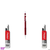 مداد نوکی پنتر مدل M&G به همراه نوک مداد نوکی مجموعه ی 3 عددی سایز 0.5