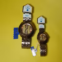 ساعت ست درجه یک SLIDER استیل رنگ ثابت سنگین شیشه تراش عقربه شب نما