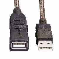 کابل افزایش طول 30 متری usb دیتک مدل DTECH DT-5043 USB Extension Cable 30 Meter
