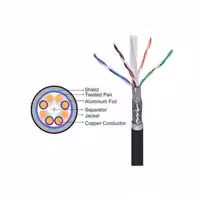 کابل شبکه CAT6 SFTP کی نت به طول 305 متر مدل K-NL6S00305