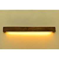 چراغ خواب چوبی دکوراتیو و تزیینی دیواری از جنس چوب نراد و LED آفتابی مدل C-53