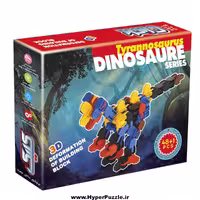 ساختنی مدل دایناسور تیرانوسوروس