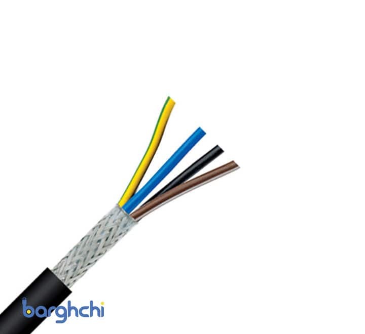 کابل برق شیلدار خراسان افشارنژاد 15*4