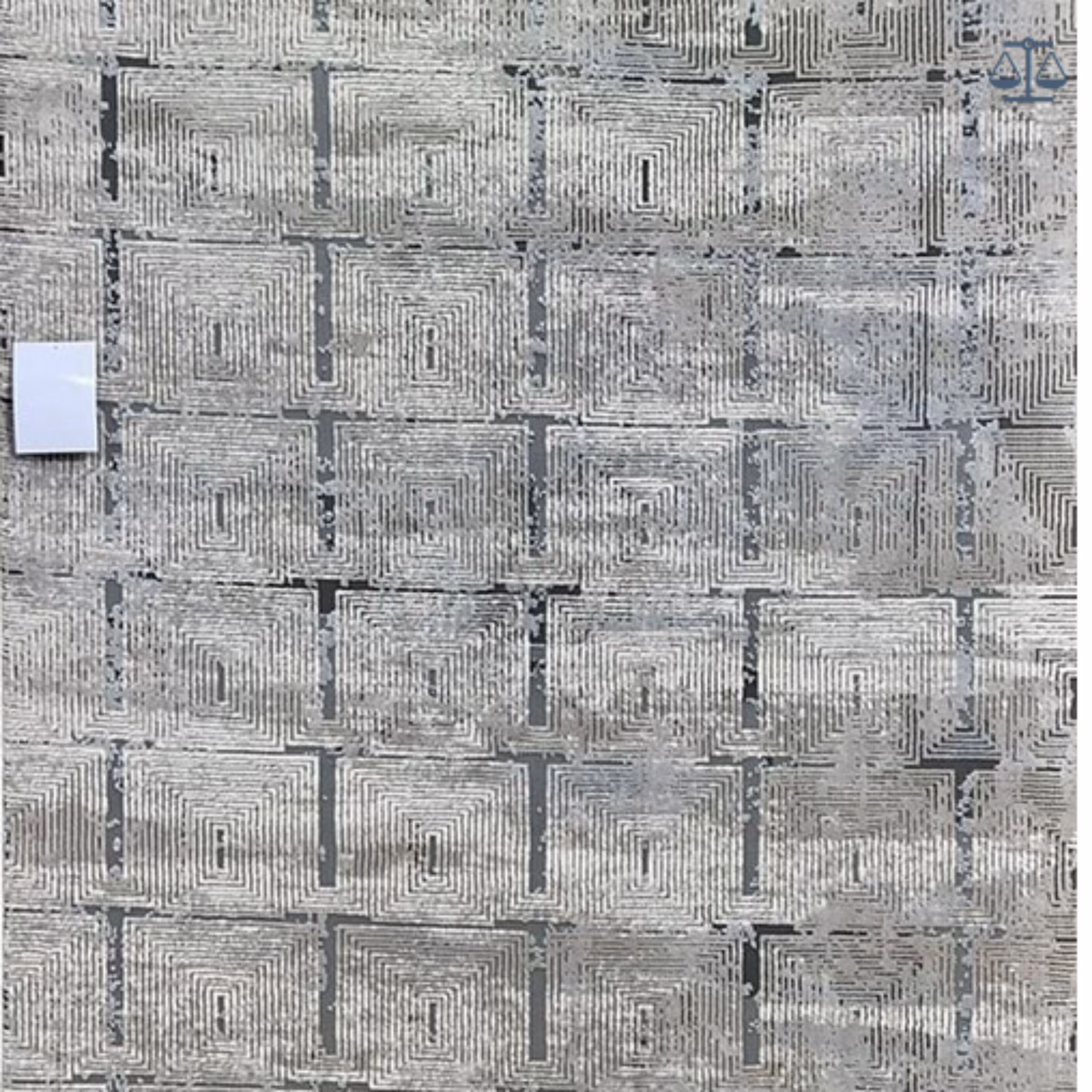 فرش ماشینی چهارمتری  (2.20متر در  1.80متر)طرح  BlueSky کد5031